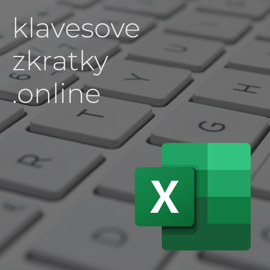 Pokročilé klávesové zkratky v Excel zlepšete svou produktivitu